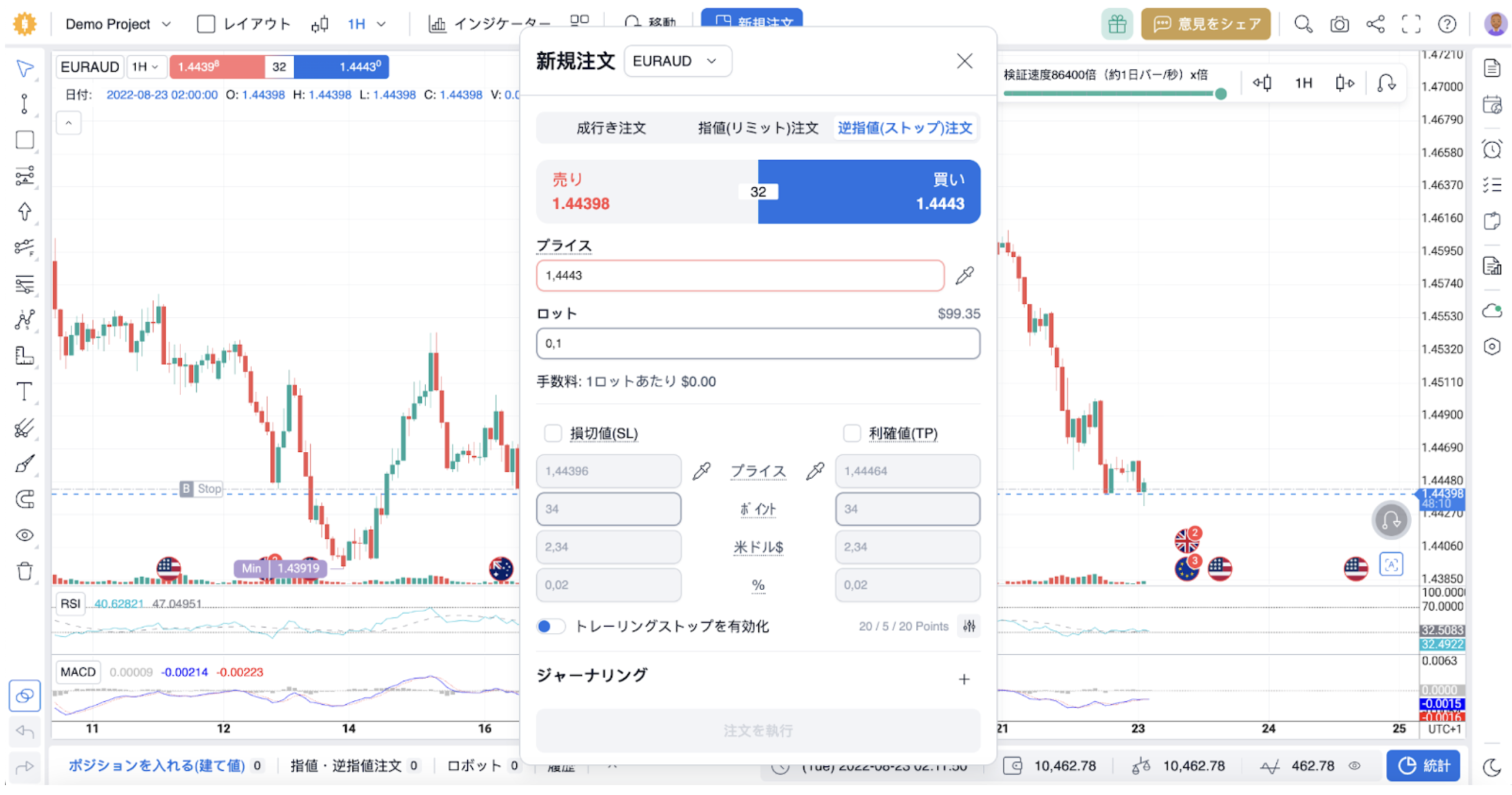 FTO注文