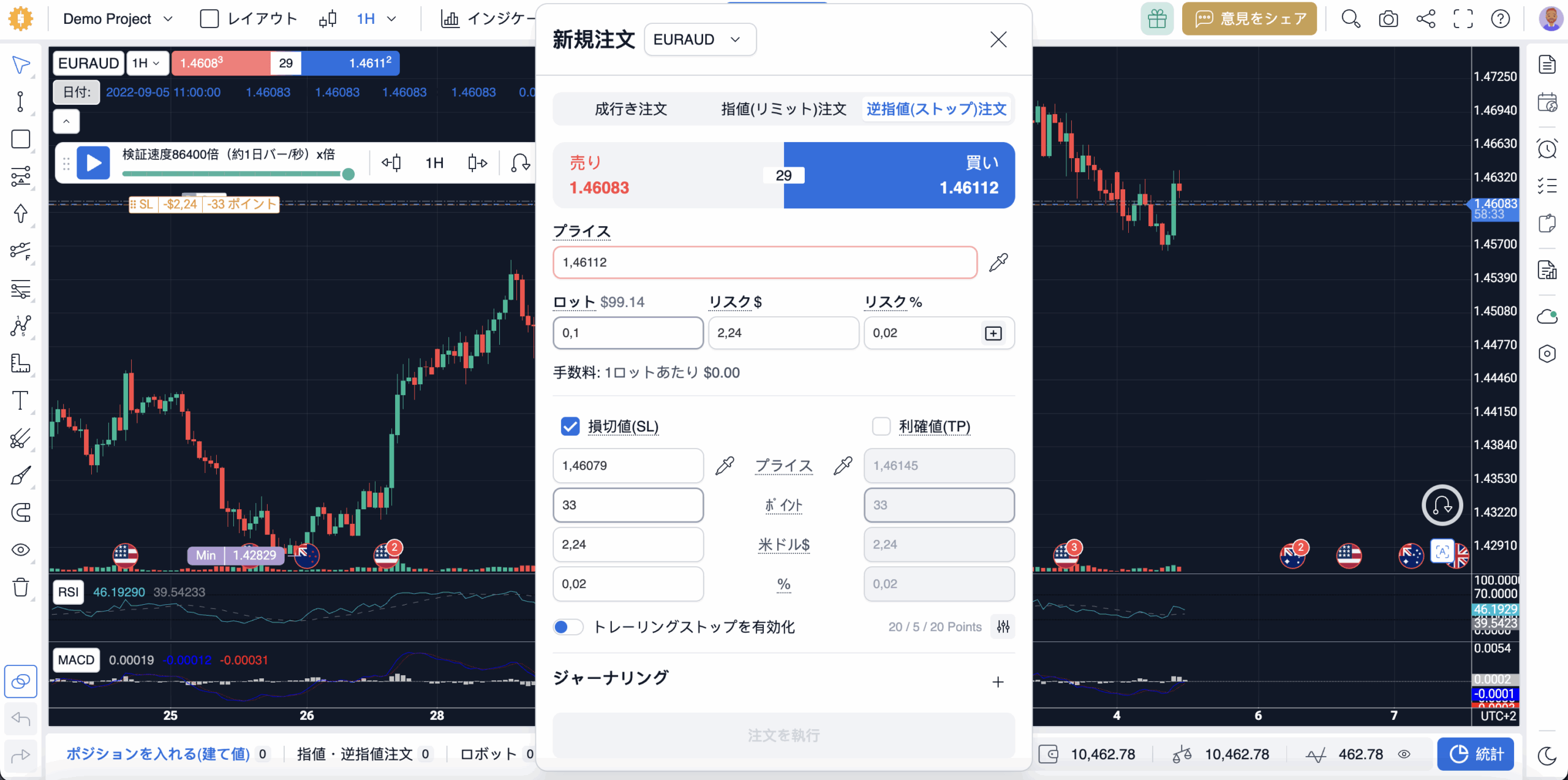 FTO自動注文