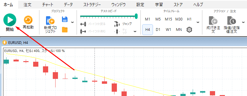 バックテスト fx バックテスト fx